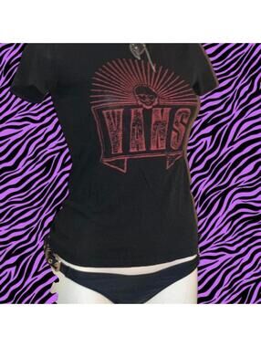 Vans Women's Black Tshirt